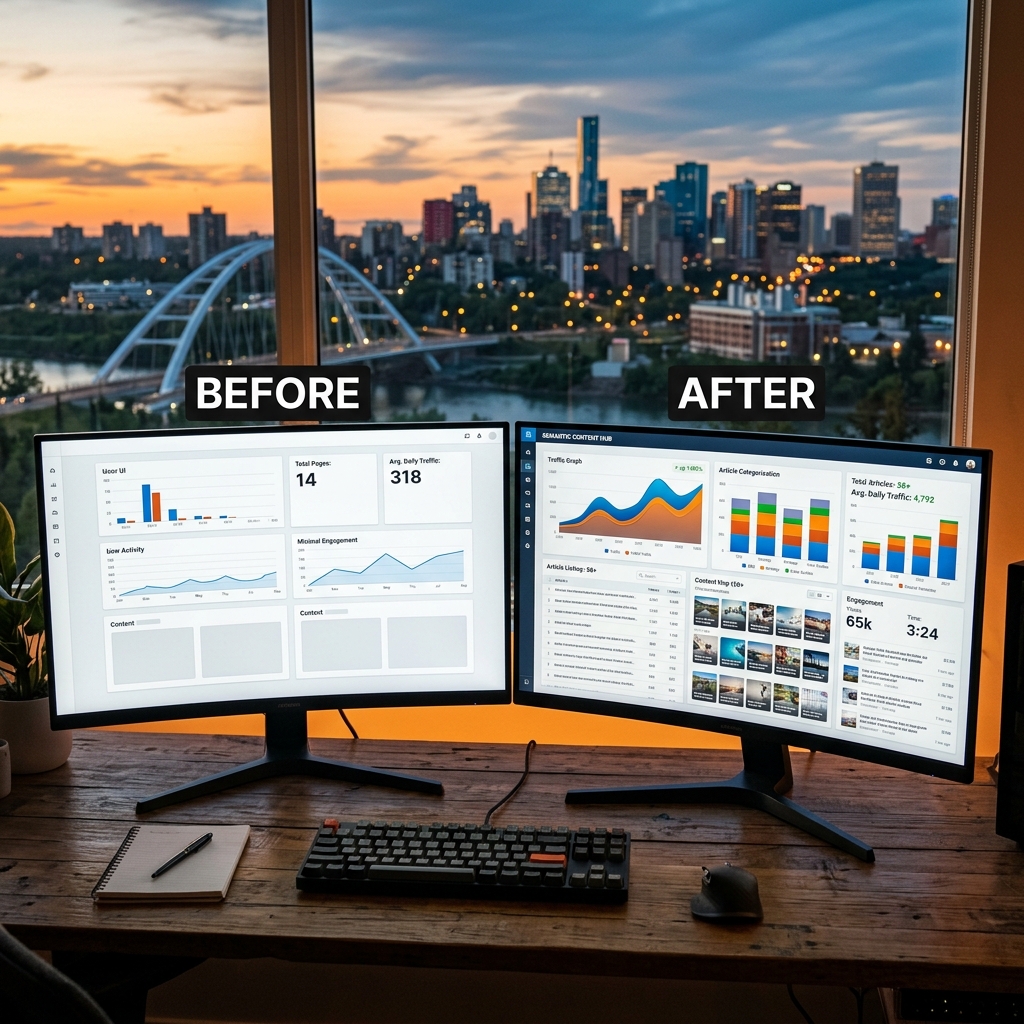 Semantic Content SEO for Edmonton Businesses